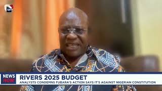 Analysts condemns Fubara's presentation of 2025 budget says it's against Nigerian constitution