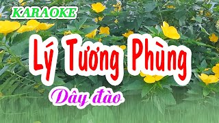 KARAOKE LÝ TƯƠNG PHÙNG _ Dây đào