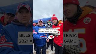 Chiefs vs. Bills 2021 Divisional Game fan trivia 🧠