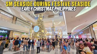 SM SEASIDE MALL DURING CHRISTMAS PERIOD | CHRISTMAS IN THE PHILIPPINES 🇵🇭 | UPDATED walking tour