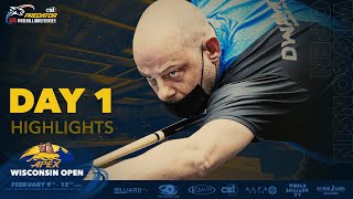 DAY 1 HIGHLIGHTS ▸ 2022 APEX Wisconsin Open