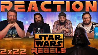 Star Wars Rebels 2x22 FINALE REACTION!! "Twilight of the Apprentice - Part 2"