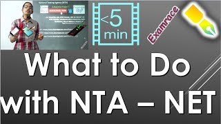 National Testing Agency (NTA) - Pace for Upcoming NET - What to Do?