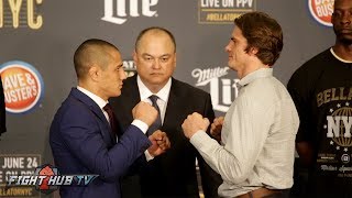 Aaron Pico vs. Zach Freeman Full Face Off Video - Bellator NYC Final Press Conference