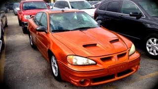 2003 Pontiac Grand Am GT Ram Air V6 Start Up, Quick Tour, & Rev With Exhaust View - 105K