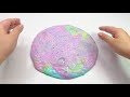 【asmr】💗bigわたあめしゅわしゅわジグリースライム⛈【音フェチ】big cotton candy jiggly slime 큰 솜사탕 슬라임