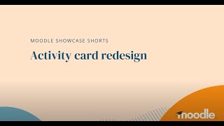Showcase Short | Activity card redesign