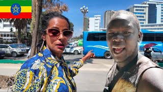 ETHIOPIAN GIRL SHOWING ME AROUND ADDIS ABABA! NOT EUROPE BUT AFRICA 🇪🇹