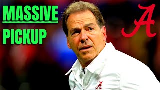 Alabama Just Picked Up A MASSIVE Playmaker