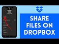 How to Share Files on Dropbox (2024) | Forward Files on Dropbox