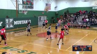 Middle School Boys Basketball Championship: WMS vs. CMS, January 10, 2020