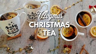 Foodmas 2 🎄 | Christmas tea | vlogmas pizzaandbaklava