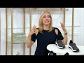 clarks cloudsteppers slip on knit sneaker circuit path on qvc