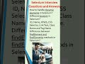Selenium Tutorial for Beginners-Selenium Interview Questions and Answers-Selenium WebDriver Tutorial