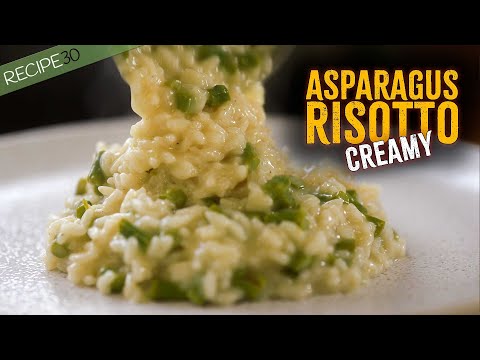 Asparagus risotto recipe