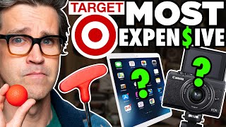What's The Most Expensive Item At Target? (Mini Golf Game)