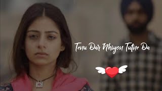 punjabi sad 😓 song whatsapp status video | love ❤️ sad song whatsapp status video | sad status video