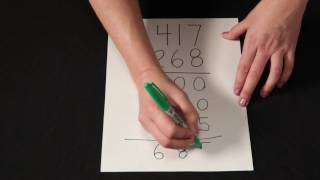 Adding 417 + 268 Using Partial Sums
