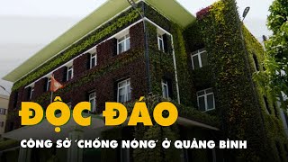 Độc đáo công sở 'chống nóng' phủ kín cây xanh ở Quảng Bình