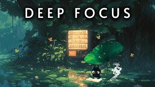 Deep Focus Lo-fi Beats for Study \u0026 Work 📚 Midnight Smooth Jazzhop