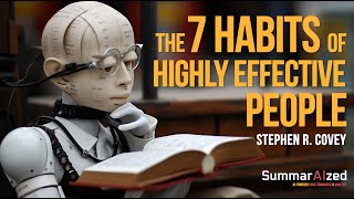 AI Book Summary | The 7 Habits of Highly Effective People by Stephen Covey | SummarAIzed | Business