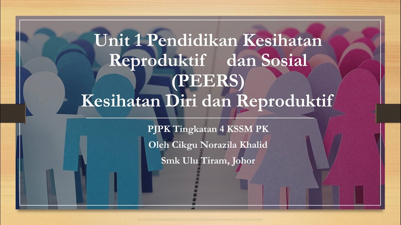 Nota PJPK T4 KSSM UNIT 1 (PEERS)Kesihatan Diri Dan Reproduktif - YouTube