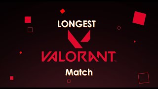 Longest Valorant Ranked Match Ever.