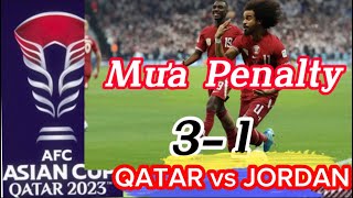 Highlights/ QATAR và JORDAN : Trận Chung Kết Điên Rồ - Mưa Penalty - Qatar Vô Địch Asian Cup 2023