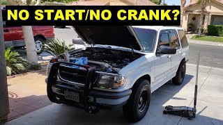 Ford No Start/No Crank - Starter Solenoid Check - 1997 FORD EXPLORER