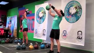 ICKB Team - Women's Snatch 20kg / 24kg - Punch Kettlebell Sport Championships 2013