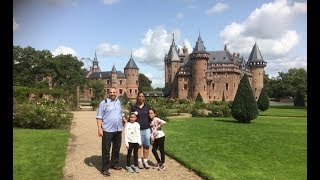 טירת דה האר Castle De Haar - סיור בגנים המדהימים ובחדרי הטירה. טיול להולנד - חלק 14