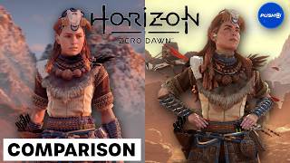 Horizon Remaster Graphics Upgrade Is HUGE | PS5 Gameplay Comparison