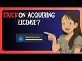 QUICK FIX For Acquiring License in Microsoft Store Error - SOLVED