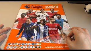Review 2023 Premier League Panini Sticker Album | Football stickers