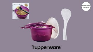 Micro wok y cuchara especial arroz Tupperware