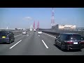 【前面展望】伊勢湾岸自動車道　四日市ＪＣＴ－豊田東ＪＣＴ