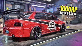 Need for Speed Heat Gameplay - 1000HP MITSUBISHI LANCER EVOLUTION IX Customization | Drift Build