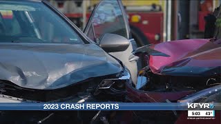 Traffic deaths increase in year-end crash statistics for ND