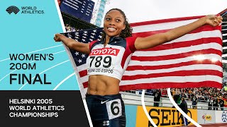 Women's 200m Final | World Athletics Championships Helsinki 2015