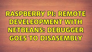 Raspberry Pi: Remote develeopment with Netbeans: debugger goes to disasembly