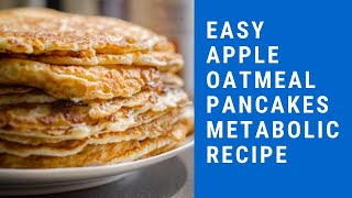 OATMEAL PANCAKES | easy + healthy breakfast meal prep