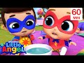 No More Snacks - Little Angel | Food Cartoons & Nursery Rhymes | Moonbug Kids