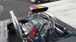 540 MOPAR Blown Pump Gas Jet Boat Idling