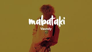 Vaundy / mabataki Lyrics [Kan_Rom_Eng]