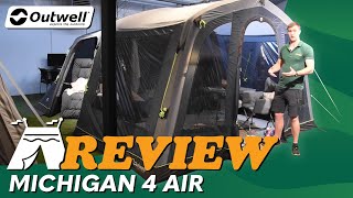 Outwell Michigan 4 Air Tent Review 2025