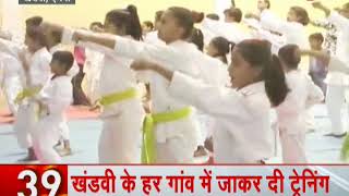 The mission on self defence: Neha from Khandwa, MP teaches girls the art of combat and defence