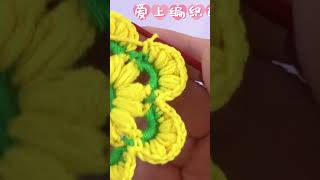 钩针编织花朵,手作爱好者的治愈时光