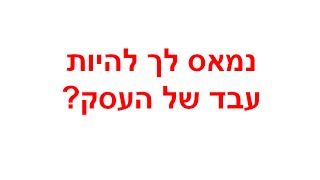 המודל העסקי המושלם - סדנה לבעלי עסקים  ומנהלים- דני וידיסלבסקי