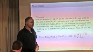NIPS 2011 Domain Adaptation Workshop: On the utility of unlabeled samples in Domain Adaptation