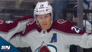 Avalanche's Miles Wood And Nathan MacKinnon Score Back-To-Back Goals In 18 Seconds